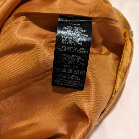 Anna Sui suede mini skirt - Picture 2 of 5